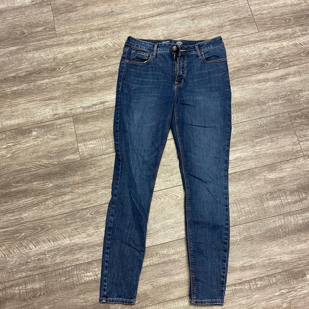 Old Navy Dark Blue Women's Skinny Jeans